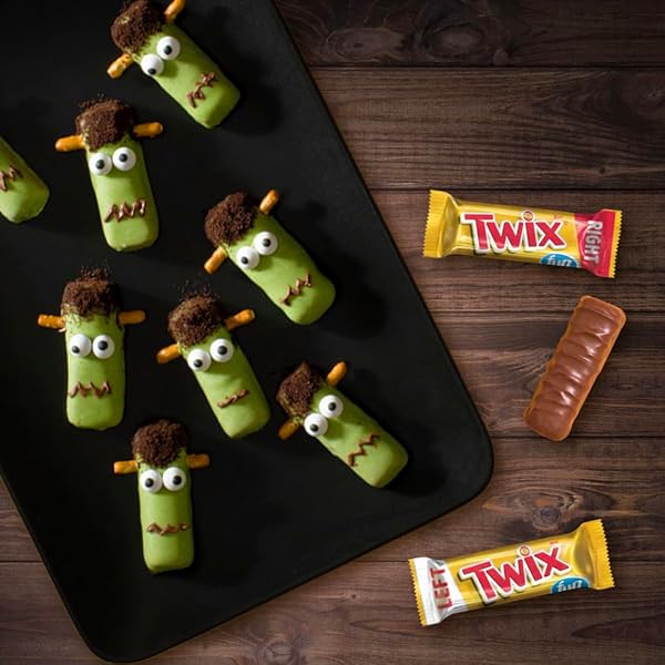 TWIX FUN SIZE CARAMEL COOKIE HALLOWEEN CHOCOLATE BARS, 10.83 OZ BAG