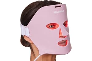 Solawave Red Light Therapy Mask for Face | Red & Near-Infrared Led Light Device | Reduces Appearance of Fine Lines & Wrinkles | Improves Firmness, Elasticity, & Texture | 10-Min Anti-Aging Treatment