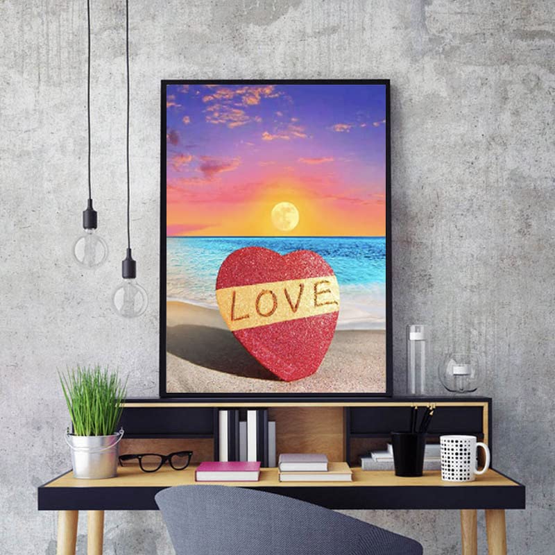 Diamond Painting Kits, 5D Diamond Painting Kits for Adults, Colourful Rhinestone Diamond Arts Kits for Beginners, Perfect Home Wall Decor Gifts (12x16 inch) 30x40cm