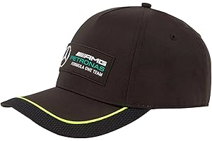 PUMA Mercedes Benz AMG Petronas F1 Baseball Hat -Black/Gray/Navy
