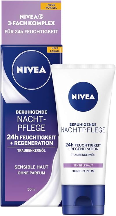 nivea soothing night cream