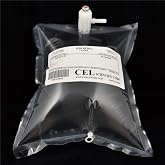 Tedlar Bag 1L - Air Sampling - Gas Sampling - PVF Film - Polypropylene Fitting Valve (Pack of 10)