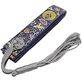 門徒式章(半袈裟)縹(はなだ)色 金紋(g003)