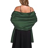 TONGFANTFL Shawls and Wraps for Evening Dresses Satin Women Long Scarf Wedding Guest Shawl