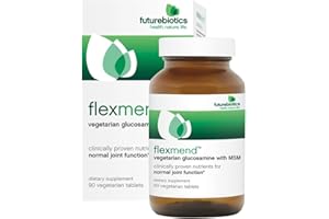 Futurebiotics FlexMend Vegetarian Glucosamine with MSM, 90 Tablets