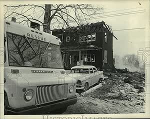 Historic Images – 1972 Foto de Prensa Schodack Landing, NY batallas