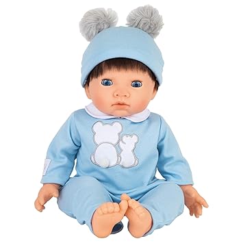 Buy Tiny Treasures Brown Haired Baby Cot Packaging Online At Low Prices In India Amazon In
