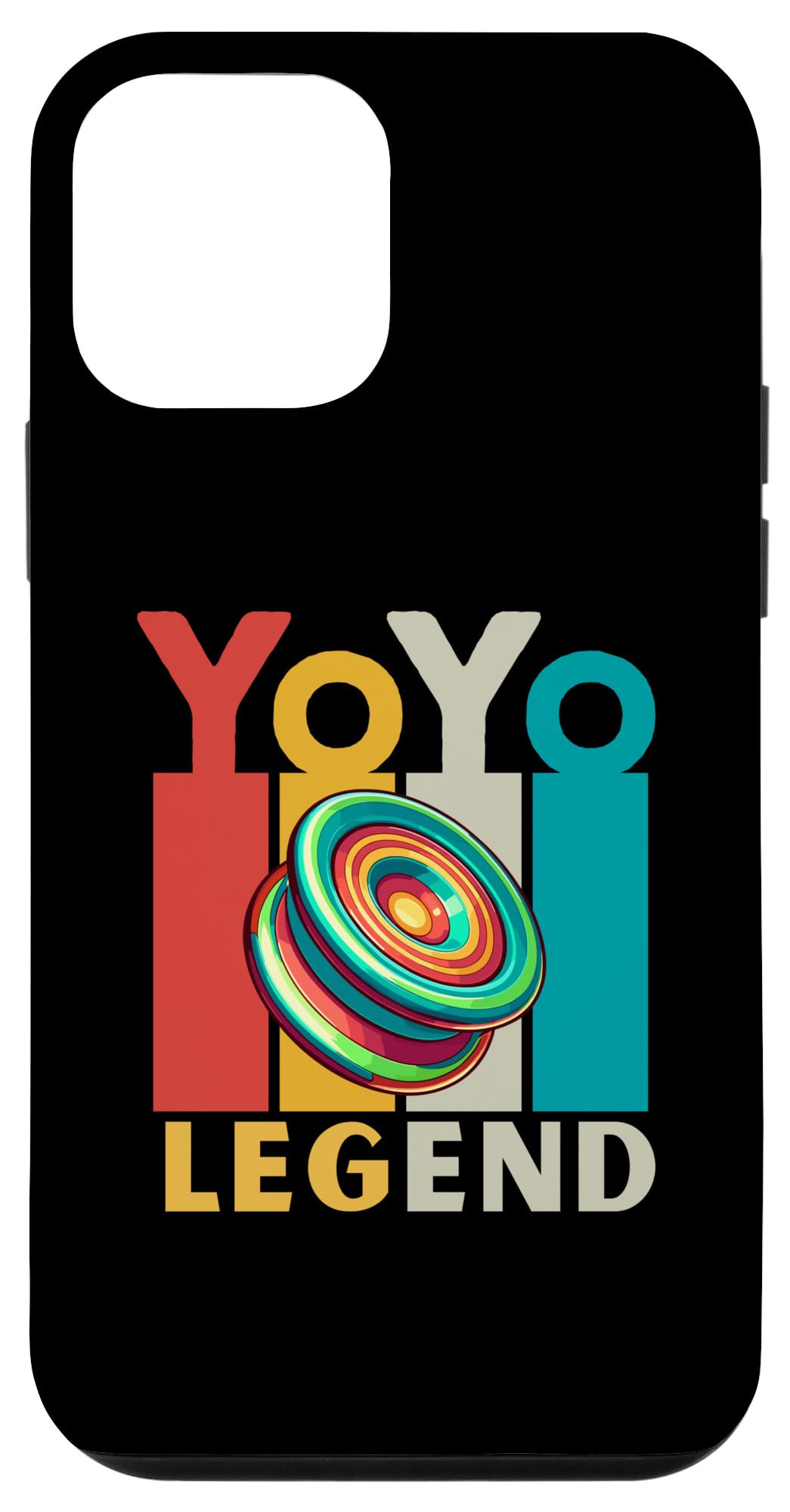 Yo-Yo Player Toy | Vintage Lettering Yoyo Legend Case for iPhone 12 mini