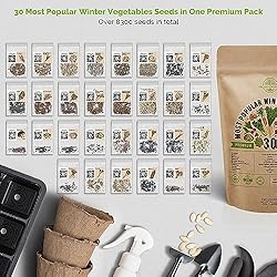 30 Most Popular Winter Vegetable Garden Seeds