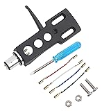 Phono Headshell with Wires, Universal Turntable