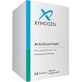 XYMOGEN ActivEssentials, 60 Packets | ActivNutrients Multivitamin and Omega-3, Nutritional Support, Daily Dose Pack, Iron-Free and Gluten-Free, Fish Oil