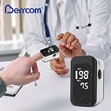 Berrcom Pulse Oximeter SpO2 Pulse Monitor LED Display Batteries Included view 5