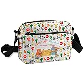 KUIYAI Cars Movie Merchandise Crossbody Purse Bag Lightning McQueen Lover Gift Car Land Gift (NationalParkHengCrossS)