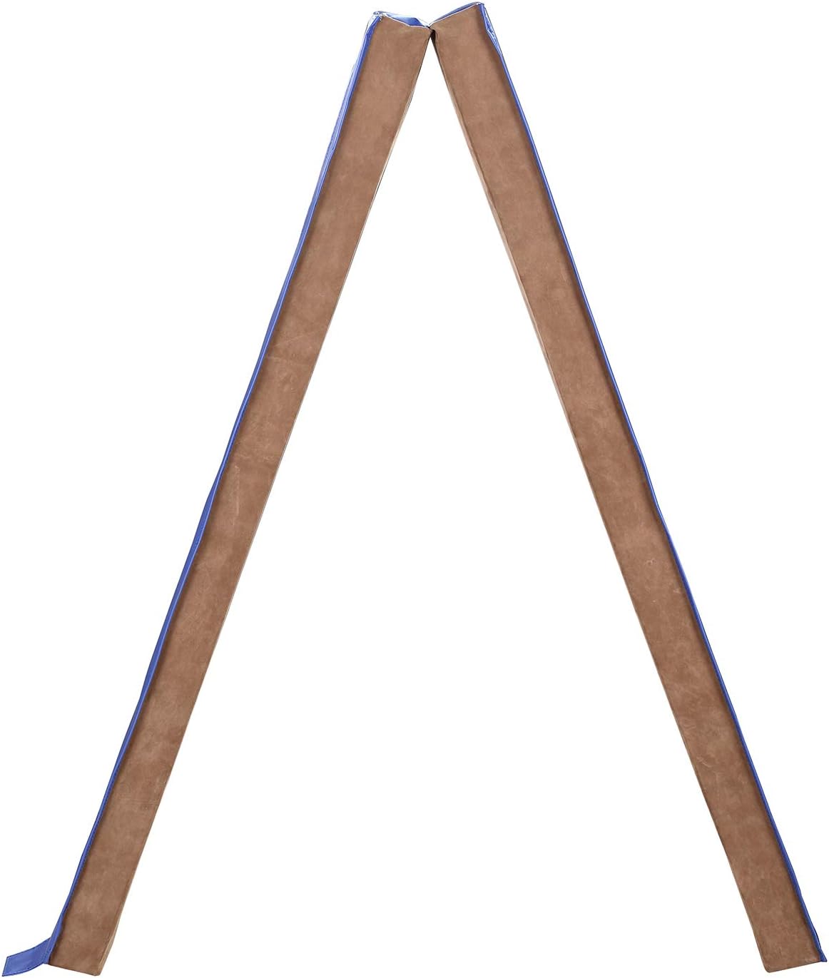 FBSPORT 8ft Green Balance Beam Folding Floor Gymnastics Equipment for