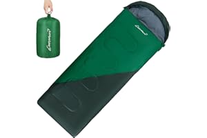 Clostnature Sleeping Bag for Adults and Kids - Lightweight Camping Sleeping Bag for Girls, Boys, Youths, Ultralight Backpacki