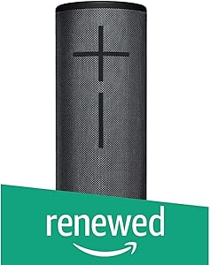 Ultimate Ears MEGABOOM 3 Portable Bluetooth Wireless Speaker (Waterproof) Night Black (Renewed)