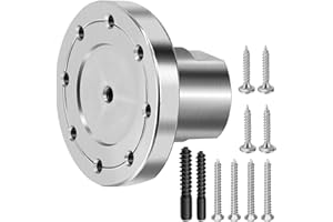 SENDUO Woodworking 3" Lathe Faceplate with Screw Chuck,for 1" x 8TPI Spindle