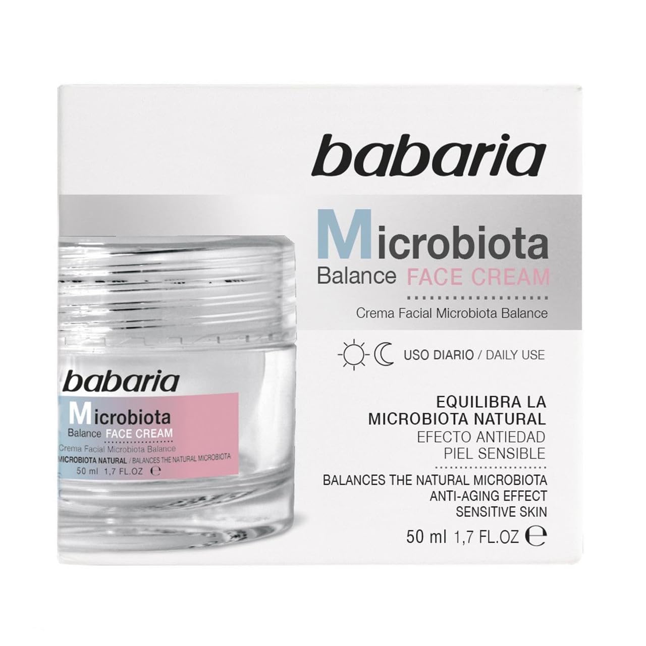 BABARIA Cream Facial Microbiota Balance 50 ml