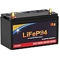 Lithium Car Battery Start-Stop GROUP 31 12.8V 100Ah 1500CCA LiFePO4 Automotive High-Performance With Emergency Start Button Battery For Car
