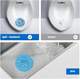 Storela Urinal Screen Deodorizer 15 Pack Splash Free Mats 16 Gloves view 7