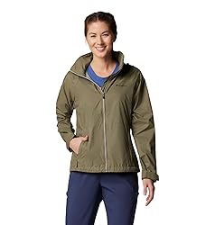 Columbia Womens Switchback IV Rain Jacket, Stone