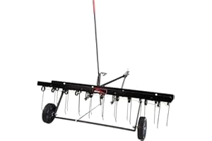 Brinly DT2-40BH-GA Premium Tow Behind Dethatcher, 40"