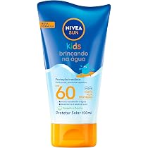 NIVEA SUN Protetor Solar Kids Brincando na Água FPS 60 150ml ...