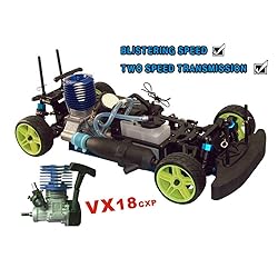 BINGXMF Nitro RC Cars 1/10 Two Speed Nitro Gas