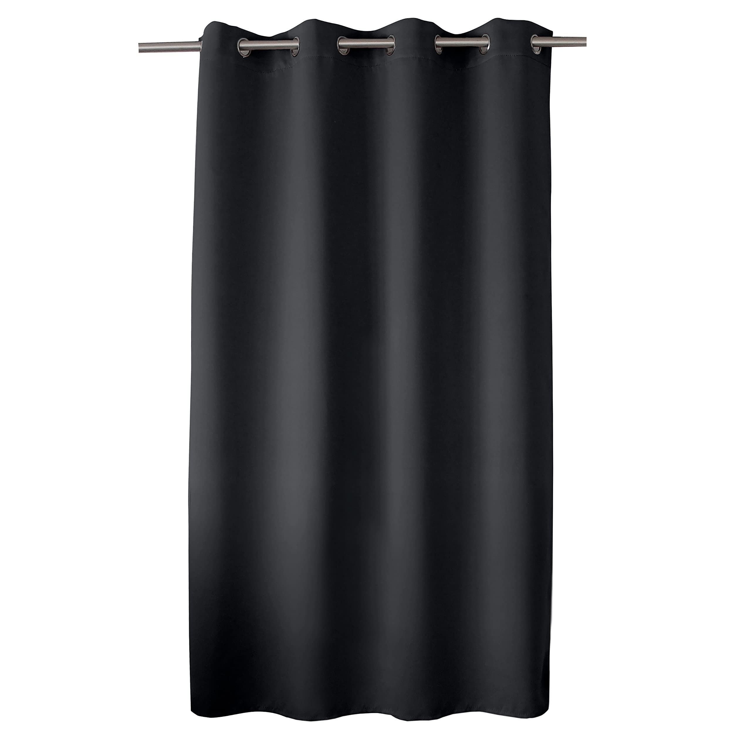Enjoy Home 2010grf140180 Blackout Curtain with 8 Eyelets Polyester 180 X 140 Cm Dark Grey — image 1