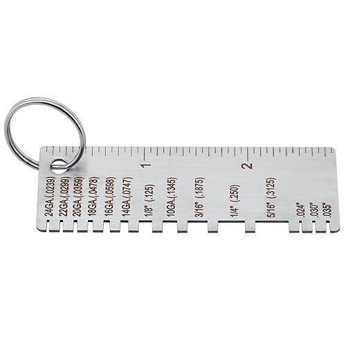 thumbnail image 2 of WireMetal Sheet Thickness Gauge 229895 Welding Gage Haiti 2 of 11
