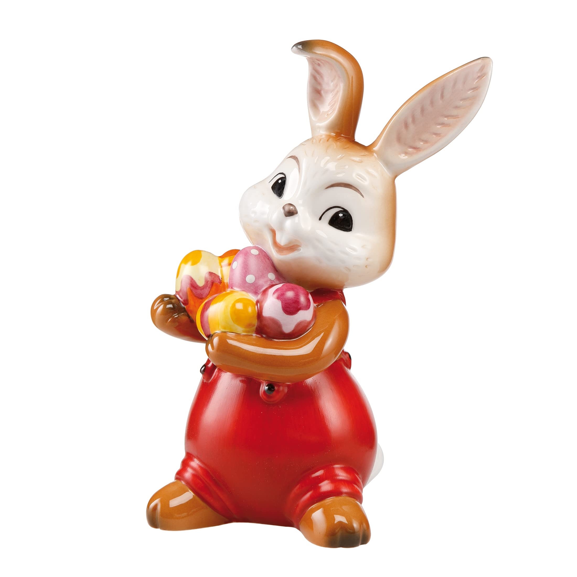 Goebel Easter Bunny, Earthenware, Multicoloured, 15,5x9,5x8cm
