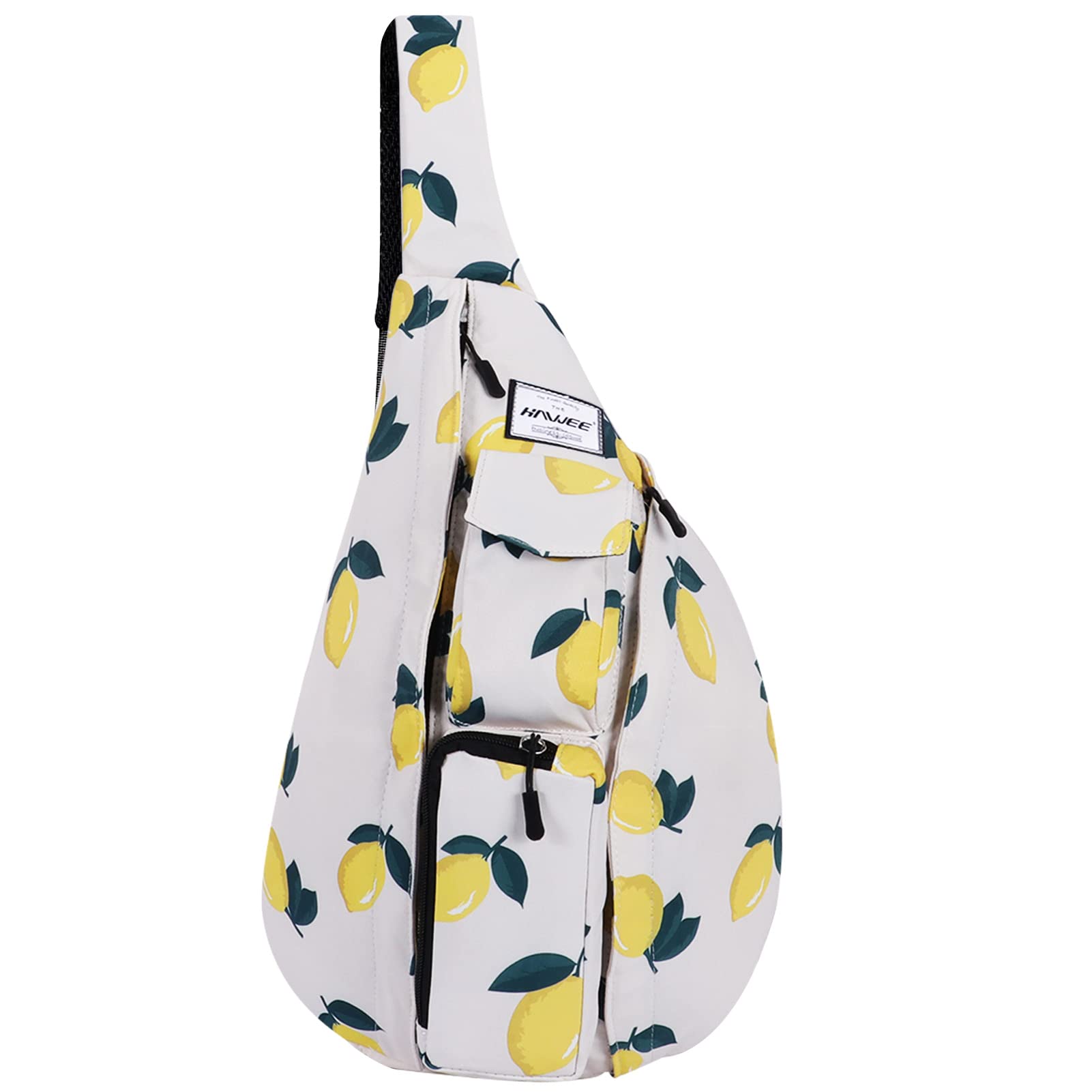 HAWEE Sport Sling Backpack Travel Chest Shoulder Bag Crossbody Daypack Casual for Men Women Teens Work Travel Study Outdoor Climbing Hiking Running