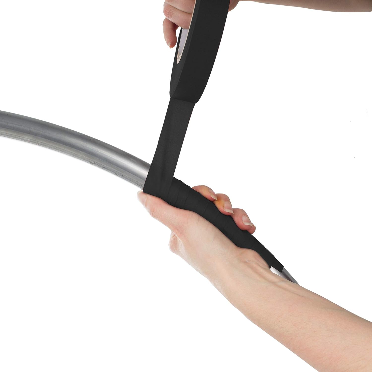 Firetoys Aerial Hoop Tape - 50m Roll, UK-Made - 2.5cm - Black - Image 4
