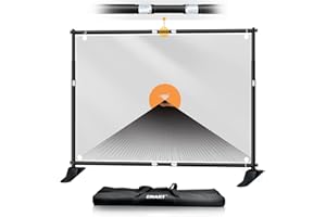 EMART 10x8 ft Backdrop Banner Stand,Heavy Duty Adjustable Step and Repeat Stand Kit for Parties and Photography,Portable Trad