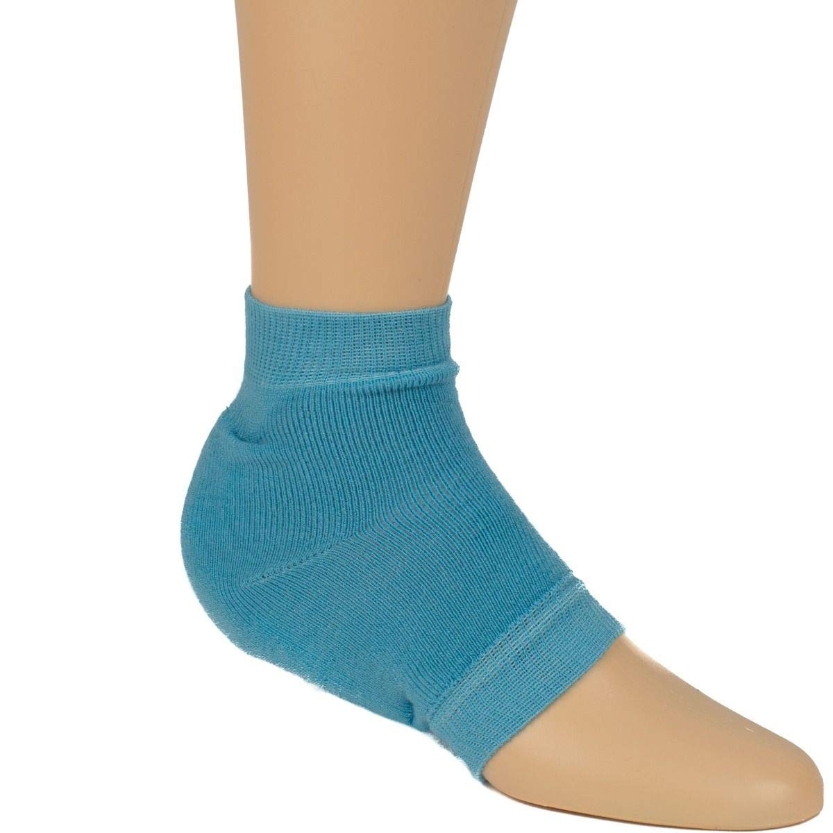 Rolyan Premium Heel/Elbow Protector, Foam, Medium (Eligible for VAT Relief in the UK) Blue Padding for Skin Protection & Shock Absorption from Impacts, Durable Cushioned Sleeve for Diffusing Pressure