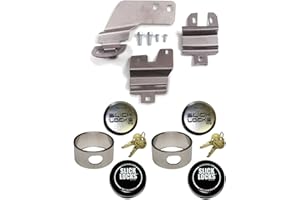 SLICK LOCKS Slick Lock FD-TR-FVK-Slide-TK - Full-Size Ford Transit Van w/ Side Sliding Door & Rear Swing Doors - Vehicle Security