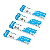 BETAFPV 4pcs BT2.0 550mAh 1S Battery 3.8V 40C/80C