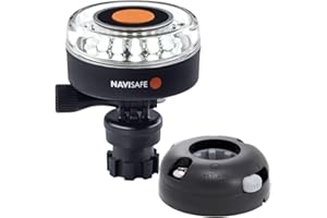NAVISAFE Navilight 360 2NM White w/Navimount Base Horizontal Mount. [040KIT7]
