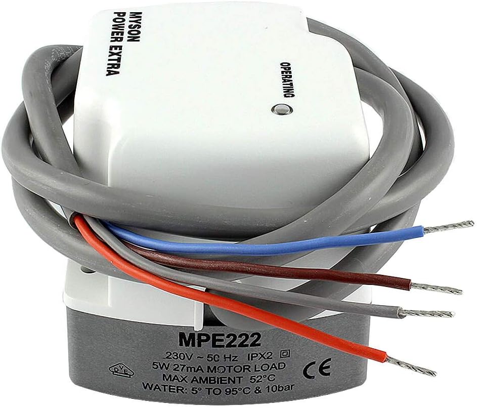 Myson MPE222 Replacement 4 wire ACT222 Spare Actuator ONLY 421101 for MPE 222, MPE2 3/4"