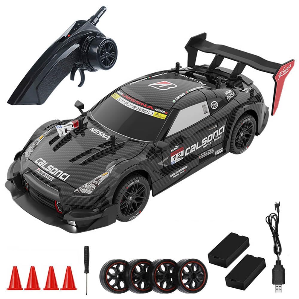 Photo 1 of ***MISSING PARTS***
Dodoore RC Drift Car, 1:14 Scale 4WD 40KM/H High Speed RC Racing Car with LED Lights, 2 Batteries, Drifting and Racing Tires for Adults, Black
