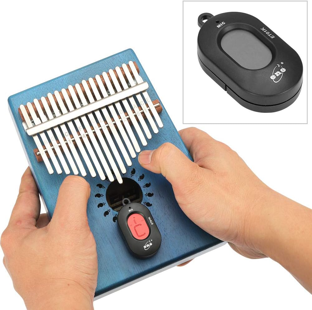 AutoTune Temperament Equal 12 Tuner Kalimba ET01K Redcolourful Mode