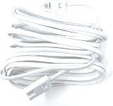 DRUT BT to BT 4 Wire Cable 431A Male to Male 3m 10ft White view 6