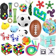 28 Pack Sensory Toys Set, Relieves Stress and Anxiety Fidget Toy for Children Adults, Special Toys Assortment 