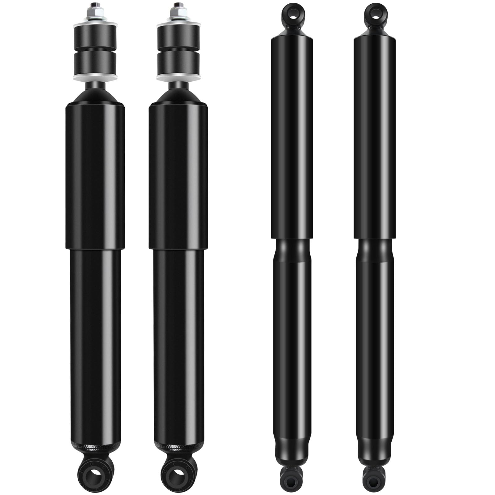 Photo 1 of ** PARTIAL SET** 344370 349146 Front Rear Shocks Struts for Ford RWD, OCPTY Shock Absorbers Fits 2005-2011 2012 2013 2014 2015 2016 for Ford F-250 Super Duty 2005-2016 for Ford F-350 Super Duty Amortiguadores 4pcs