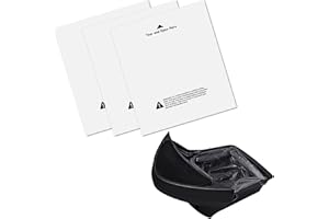 ZIPPLAND 100 Pack Waste Drawer Liners Compatible with All Litter Box Robot Models, 9-11 Gallons Litter Box Liners