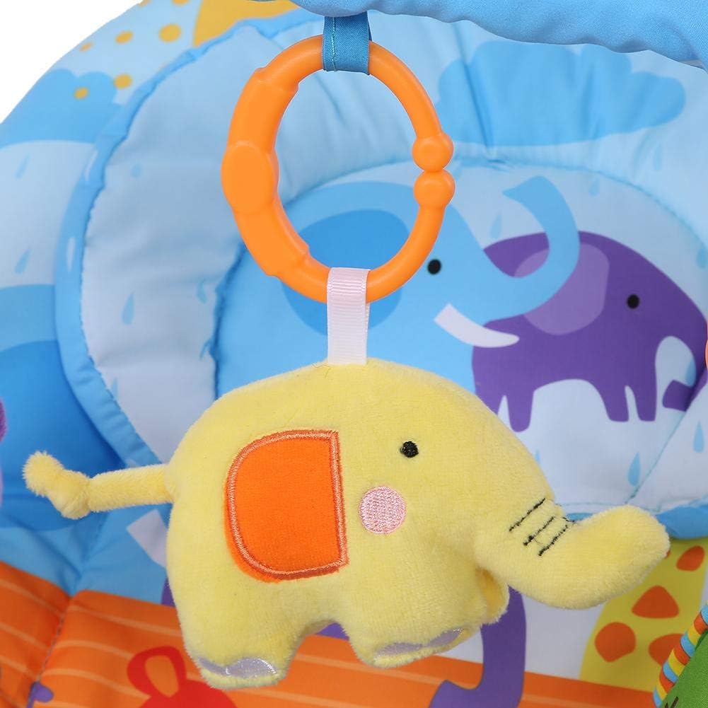 baby musical rocker with hanging toys