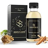 Luxury Hotel Diffuser Oil for Hotels and Homes - Aromatherapy Oils for use with an Essential Oil Diffuser at Home - Fragrance-Scent Diffuser Oil Blend (Santal) 4.05fl oz (120ml)