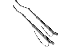 RigidWire 1 Pair Front Windshield Wiper Arm Kit Compatible with 1997-2005 Buick Century Regal Chevrolet Impala Monte Pontiac Grand Prix Carlo Intrigue Replaces OE 42539 42691 152337916 15237915