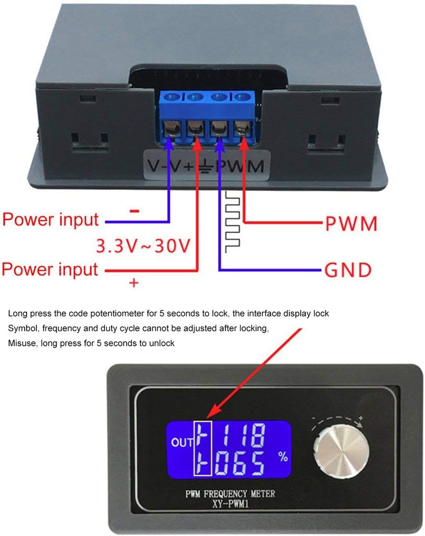 Fitness Retailer Signal Generator Pwm Pulse Frequency Duty Cycle Adjustable Module Lcd Display 1hz 150khz 3 3v 30v Pwm Board Module Hand Knob Color Black Sales Online Arzonmoy Uz