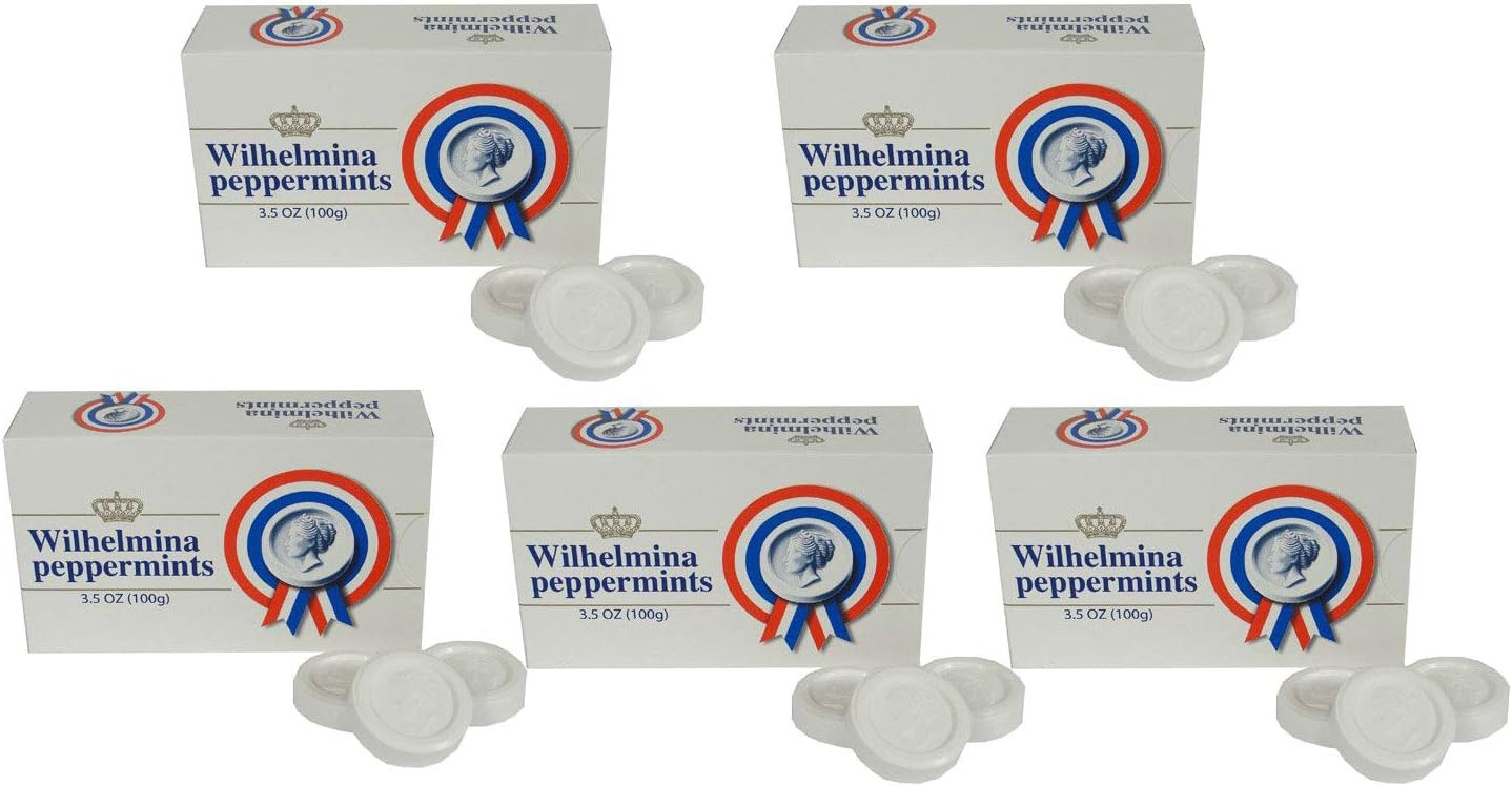 Amazon フォルトゥン ウィルヘルミナ ミント 100g 5個 Fortuin フォルトゥン ミントタブレット 通販